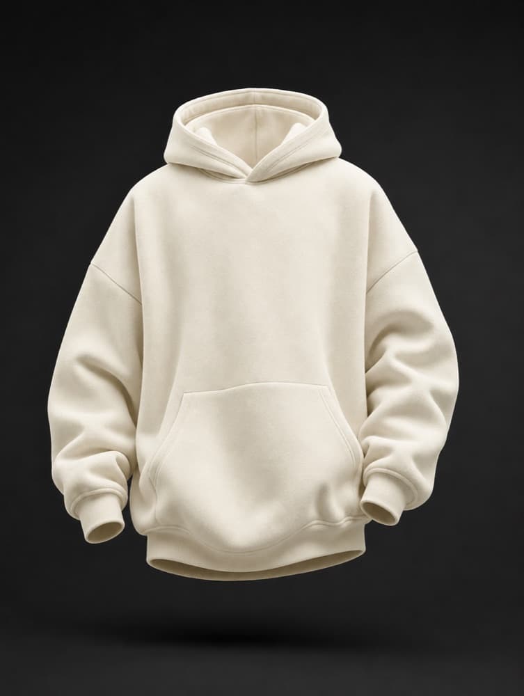 Essentials Heavyweight Hoodie — Cream